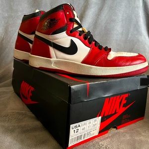 Nike Dunks AJ1 red black